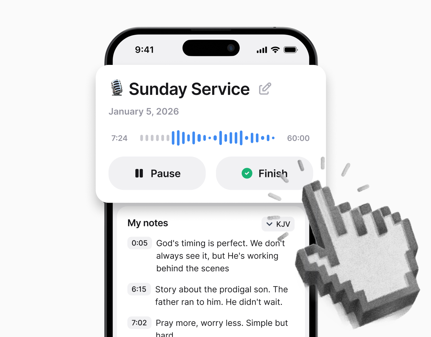 Sermon Keeper App
